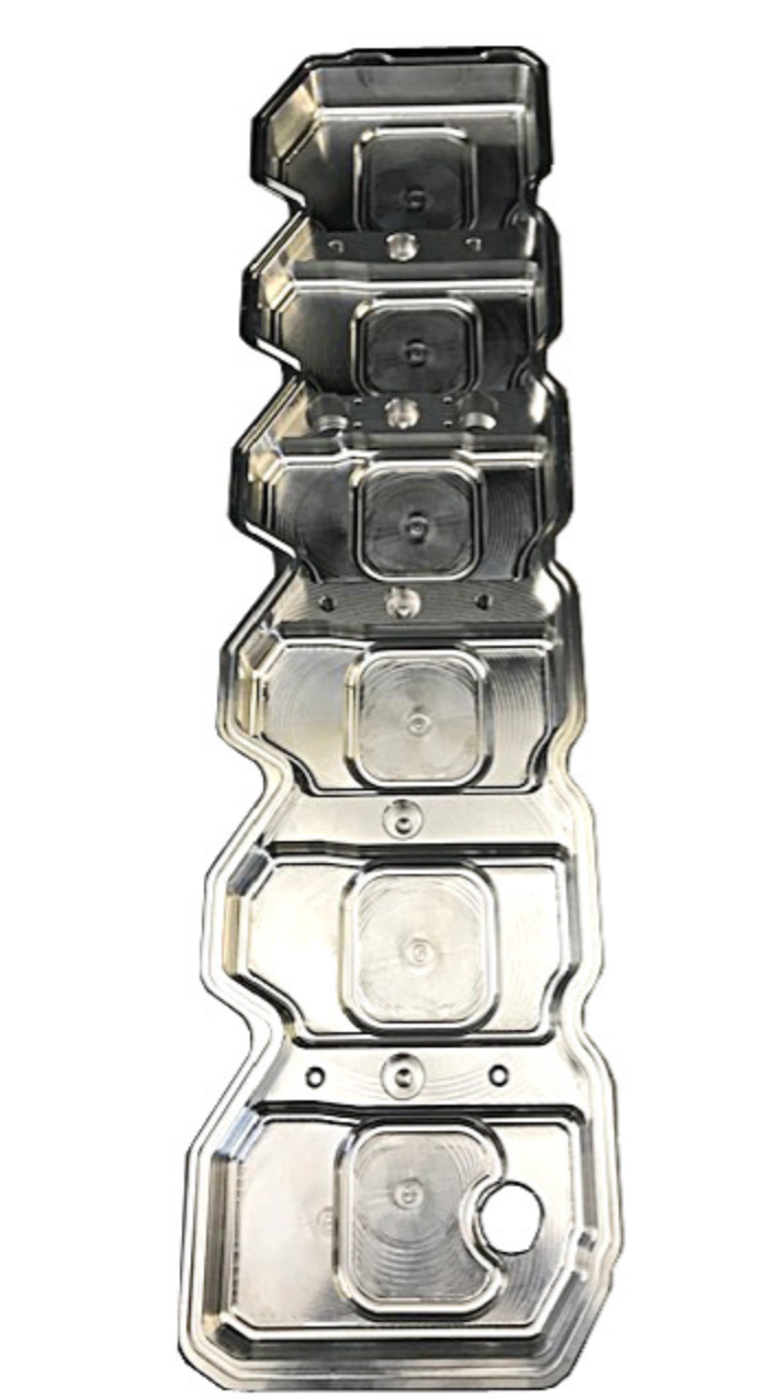 Bean Machine 03-05 Cummins Billet FLAT Top Valve Cover W/ Dual CCV Outlets With Oil Cap Cover 1-6 Week Lead time