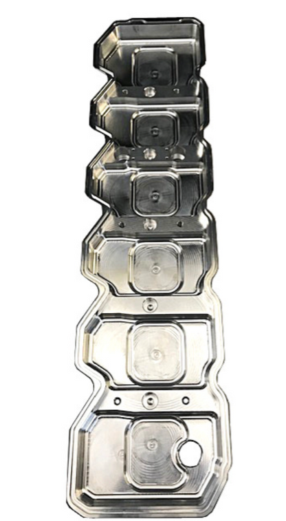 Bean Machine 03-05 Cummins Billet FLAT Top Valve Cover W/ Dual CCV Outlets With Oil Cap Cover 1-6 Week Lead time