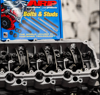 Ford 6.0L Powerstroke Engine with ARP Head Studs Long block