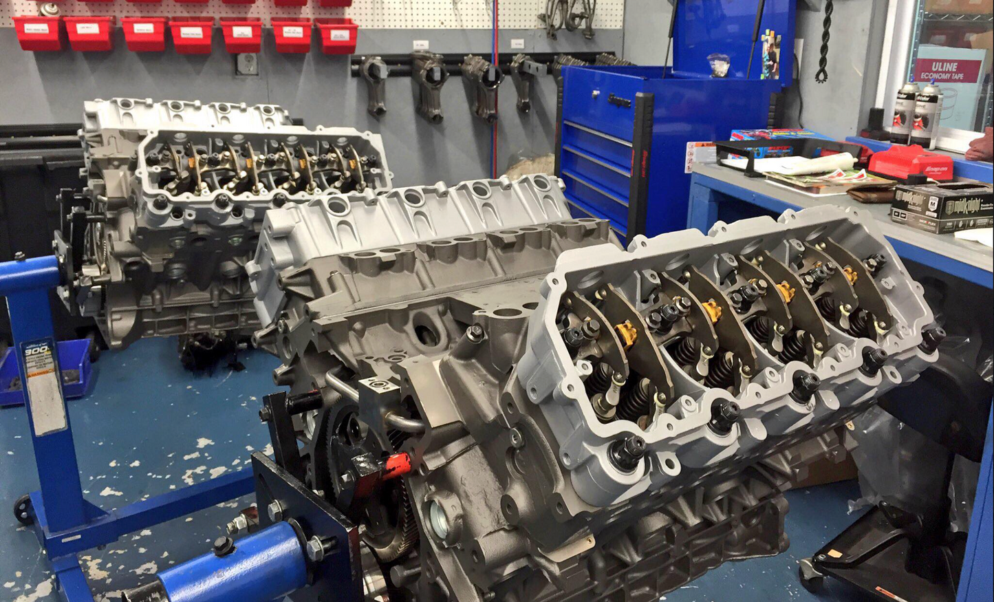 Ford 6.0L Powerstroke Engine with ARP Head Studs Long block