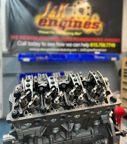Ford 6.4L Powerstroke Engine with ARP Head Studs Long block