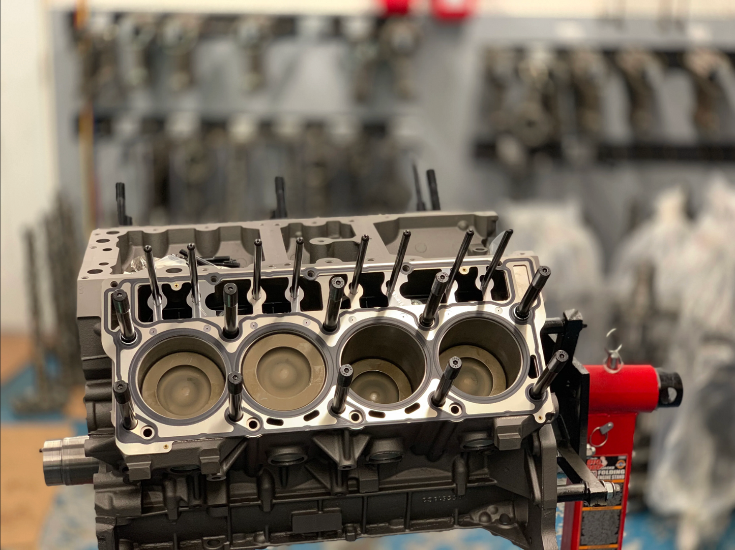 Ford 6.4L Powerstroke Engine with ARP Head Studs Long block