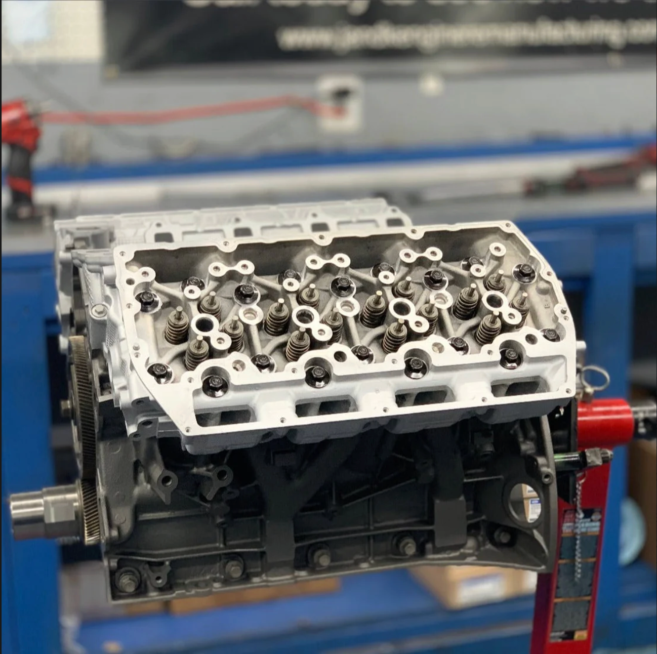 6.7L J&K Heavy Duty Steel Piston Powerstroke Long Block (2011-2026)