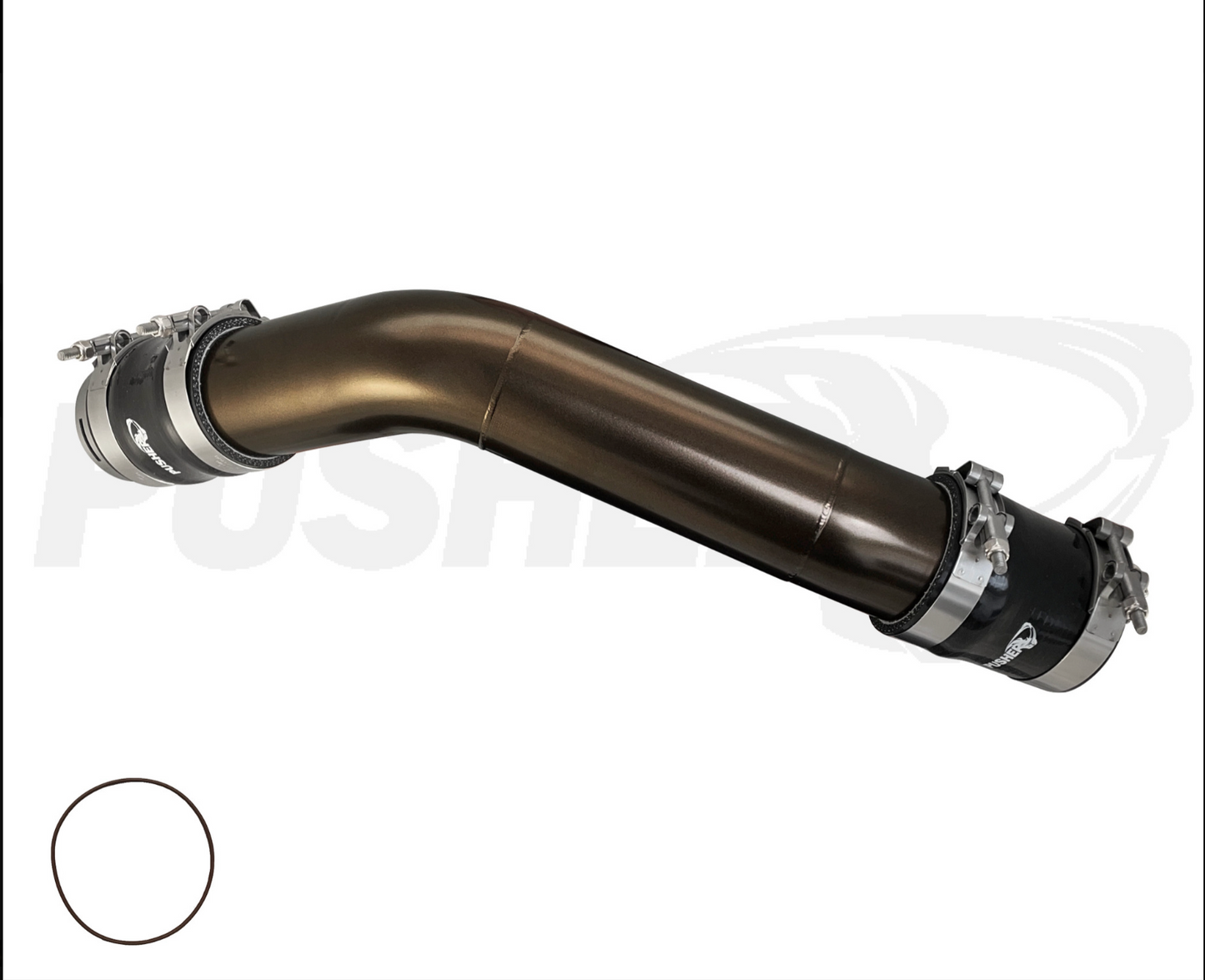 Pusher HD 3" Hot Side Charge Tube for 2015-2022 Ford F250/350 6.7L Powerstroke
