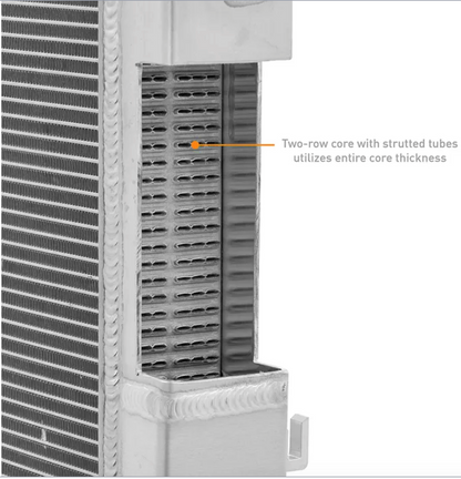 Performance Aluminum Radiator, Fits Ford 6.4L Powerstroke 2008-2010