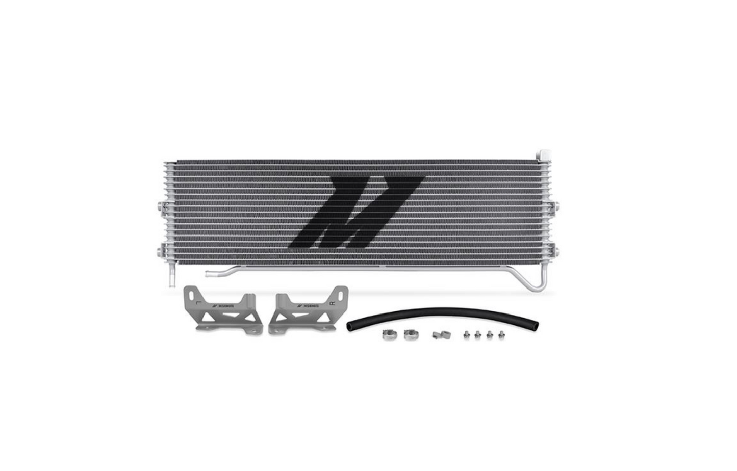 Transmission Cooler, Silver, fits Ford 6.4L Powerstroke 2008-2010