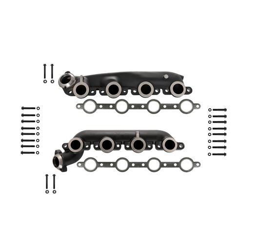 SPOOLOGIC Ceramic Exhaust Manifold Kit for 1994-2003 7.3L Powerstroke