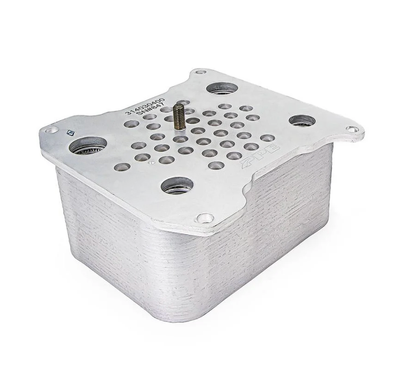 PPE Heavy Duty Replacement Oil Cooler 08-10 Ford 6.4L Powerstroke