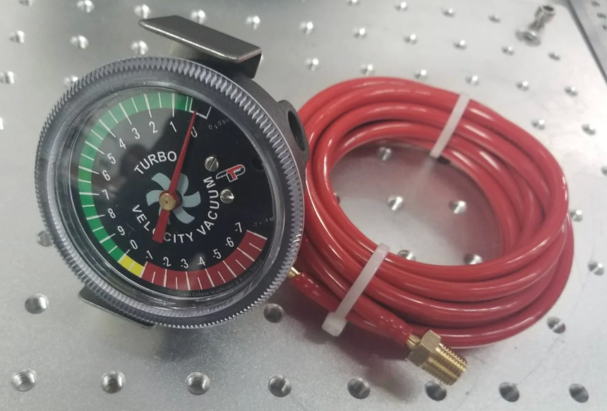 TTP Turbo Performance Velocity Intake Vacuum Gauge