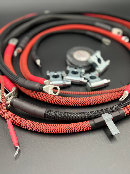 Performance Custom Cables 1999-2003 7.3 Super Duty/ Excursion Standard Battery Cable Set