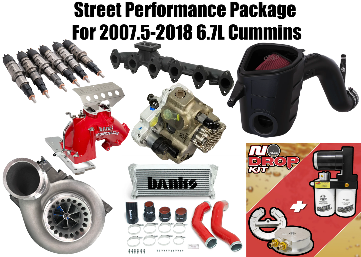 Street Performance Package 2007.5-2018 6.7L Cummins