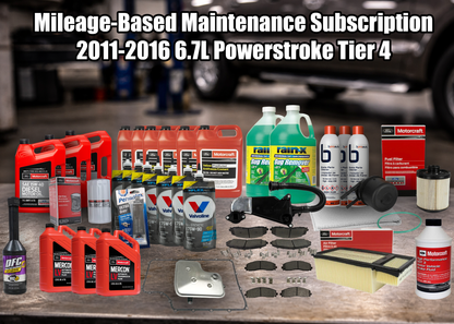 2011-2016 6.7L Powerstroke Scheduled Maintenance Program