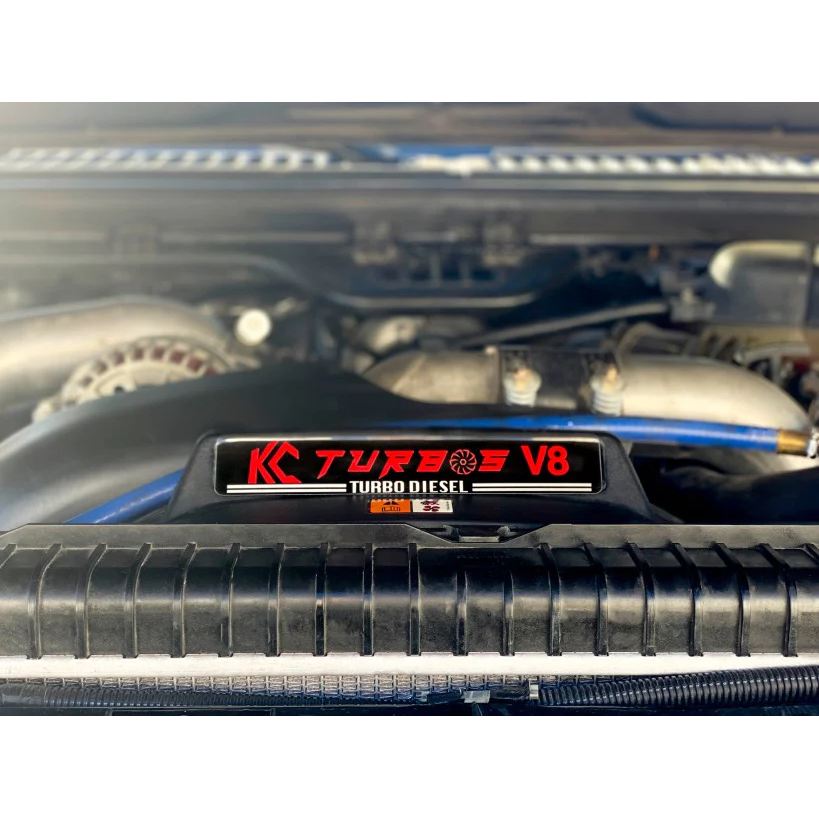 Re Engine Sticker KC Turbos Engine Bay Decal – Powerstroke Central