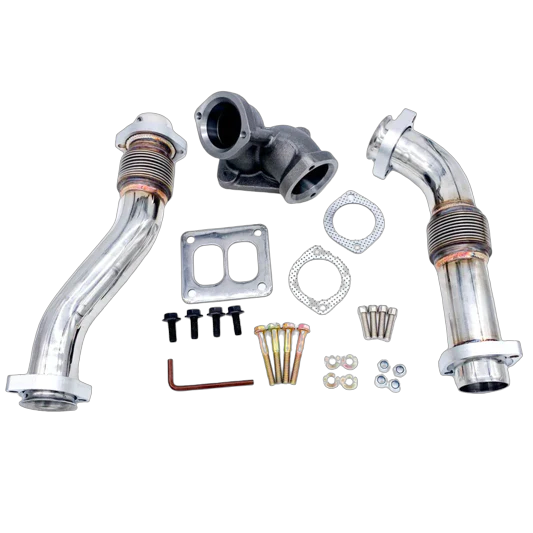 Odawgs Diesel Bellowed Up Pipes - 7.3 Powerstroke OBS (1994-1998)