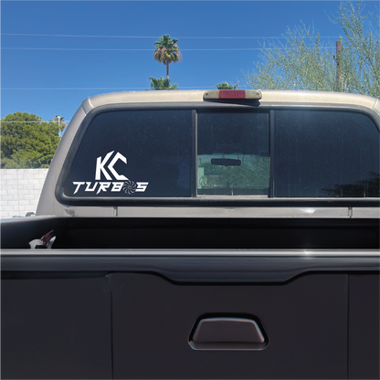 KC Turbos Original Logo - Vinyl Decal