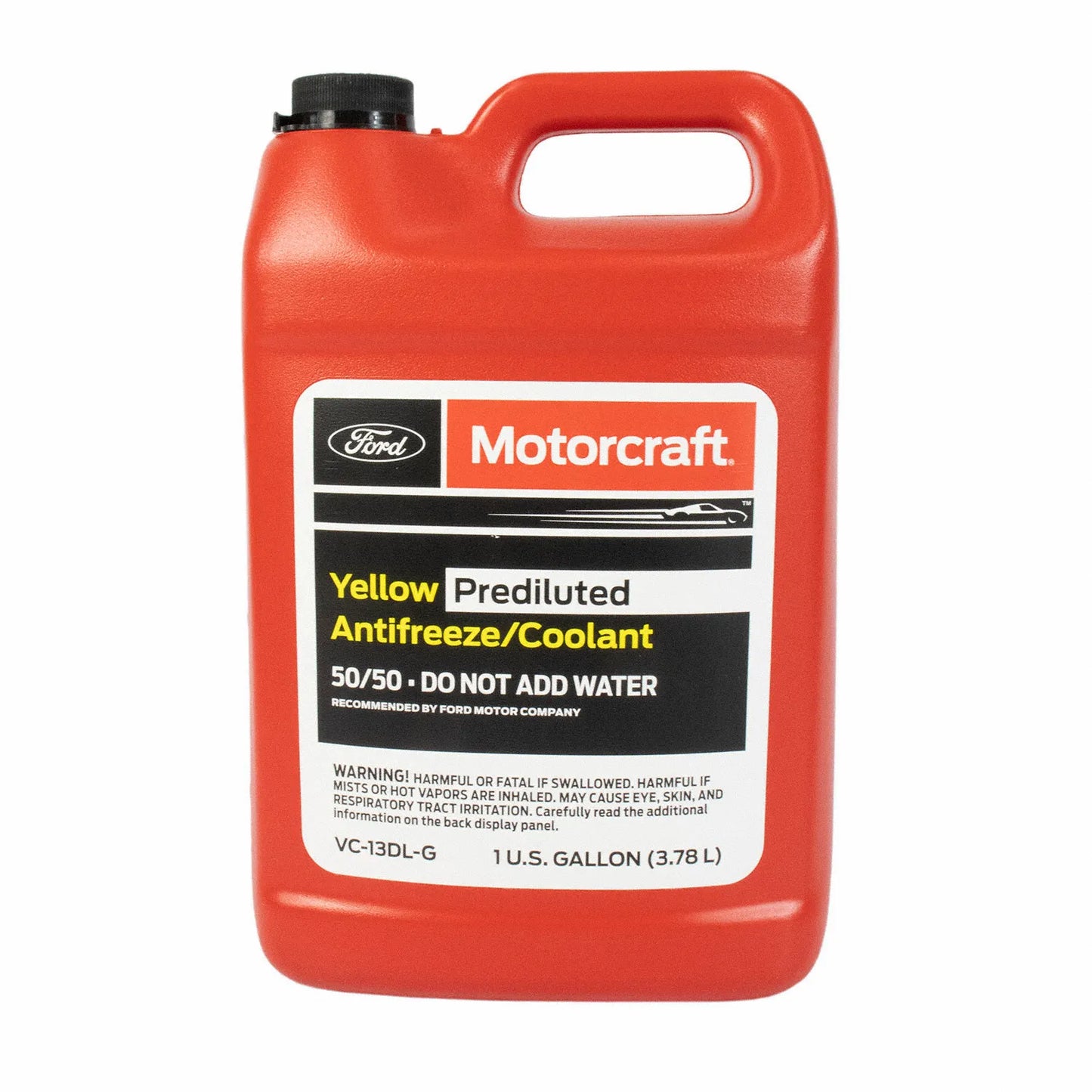 Motorcraft Yellow Prediluted Antifreeze VC13DLG