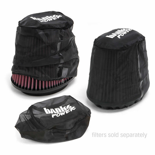 Banks Pre-Filter — Ram 5.9L Cummins (1994–2002); Ford 7.3L Powerstroke (1999–2003); Ford 6.0L Powerstroke (2003–2007); Ford 6.4L Powerstroke (2008–2010); Ford 6.7L Powerstroke (2011–2016)