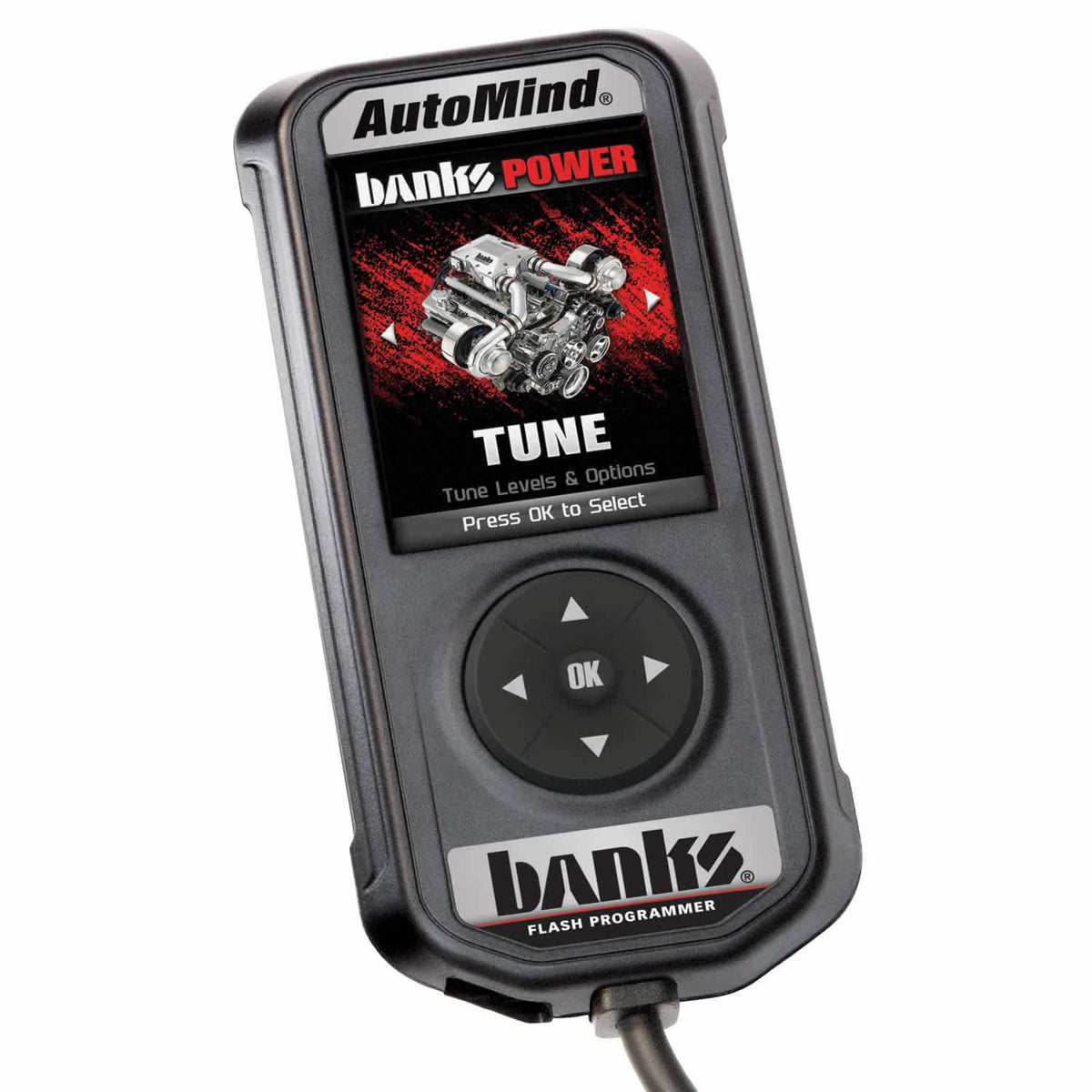 Banks AutoMind 2 Programmer — Ford 7.3L Powerstroke (1999–2003); Ford 6.0L Powerstroke (2003–2007); Ford 6.4L Powerstroke (2008–2010); Ford 6.7L Powerstroke (2011–2019)