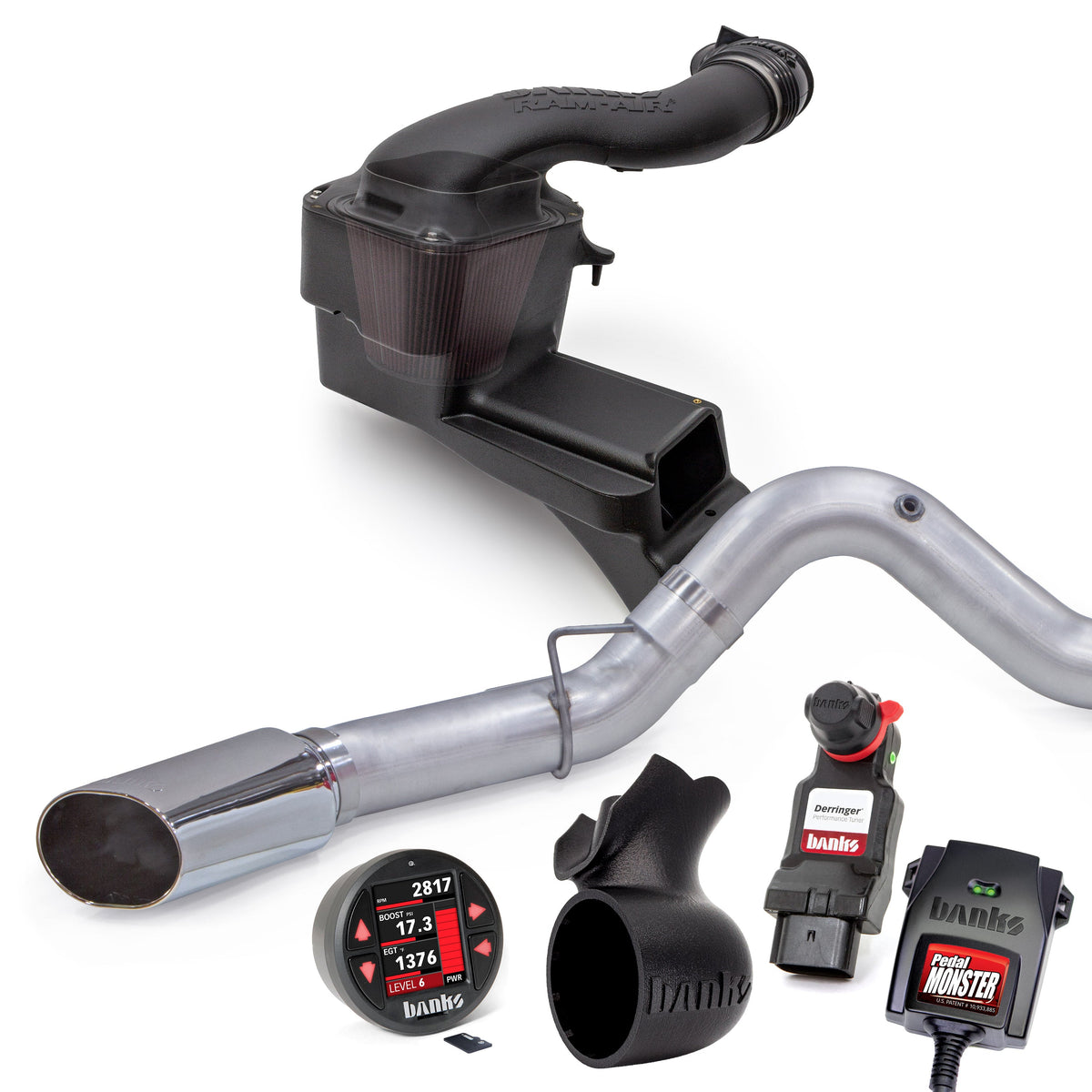 Banks PowerPack Bundle for 2017-2019 Ford 6.7L — Ford 6.7L Powerstroke (2017–2019)