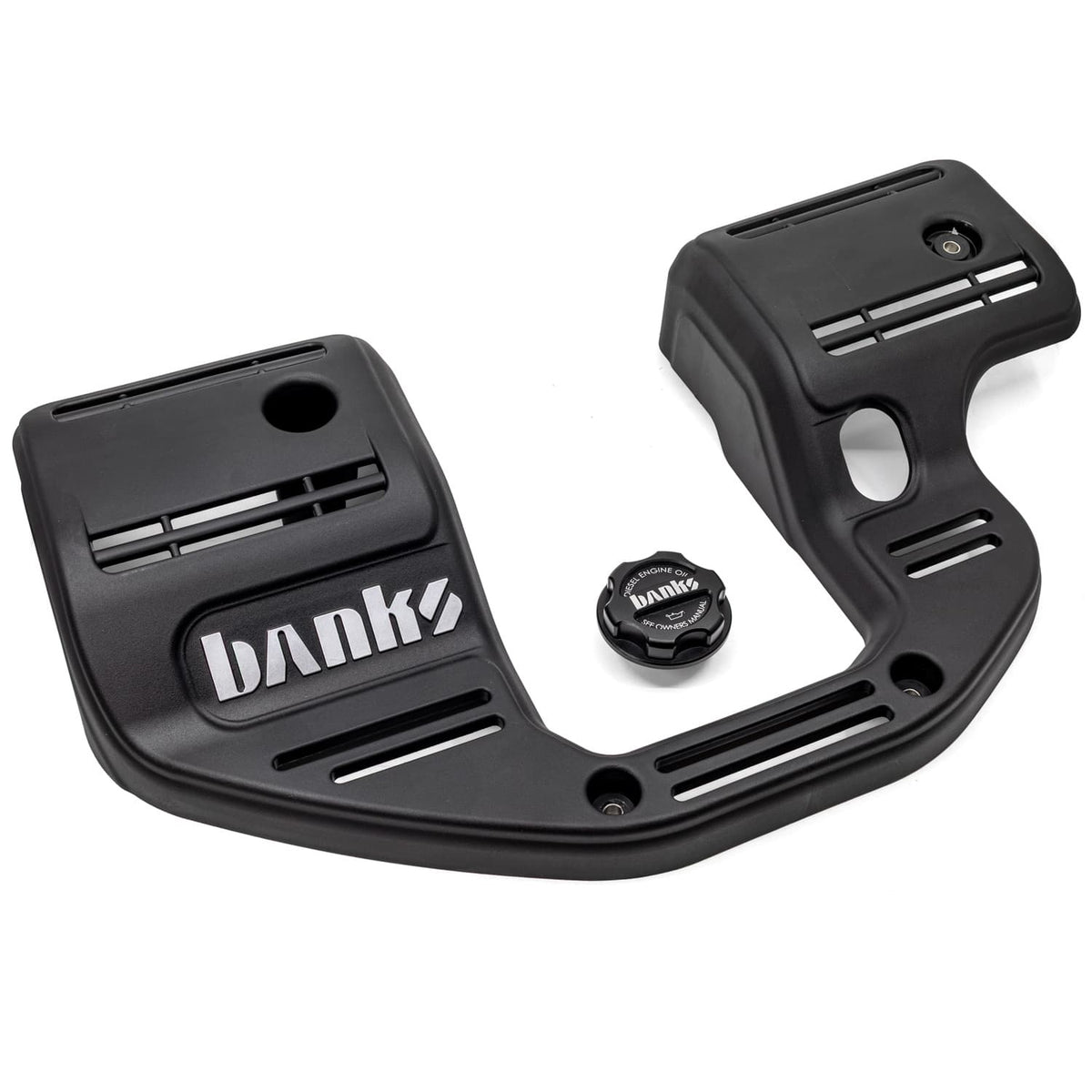 Banks Engine Cover with Revolver Billet Oil Cap — Ram 6.7L Cummins (2007–2024)