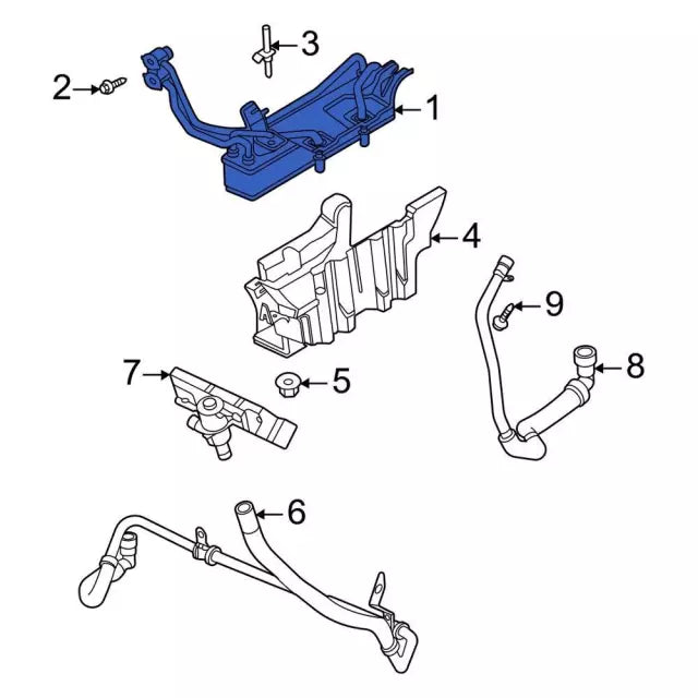 2020-2025 Powerstroke Transmission Cooler