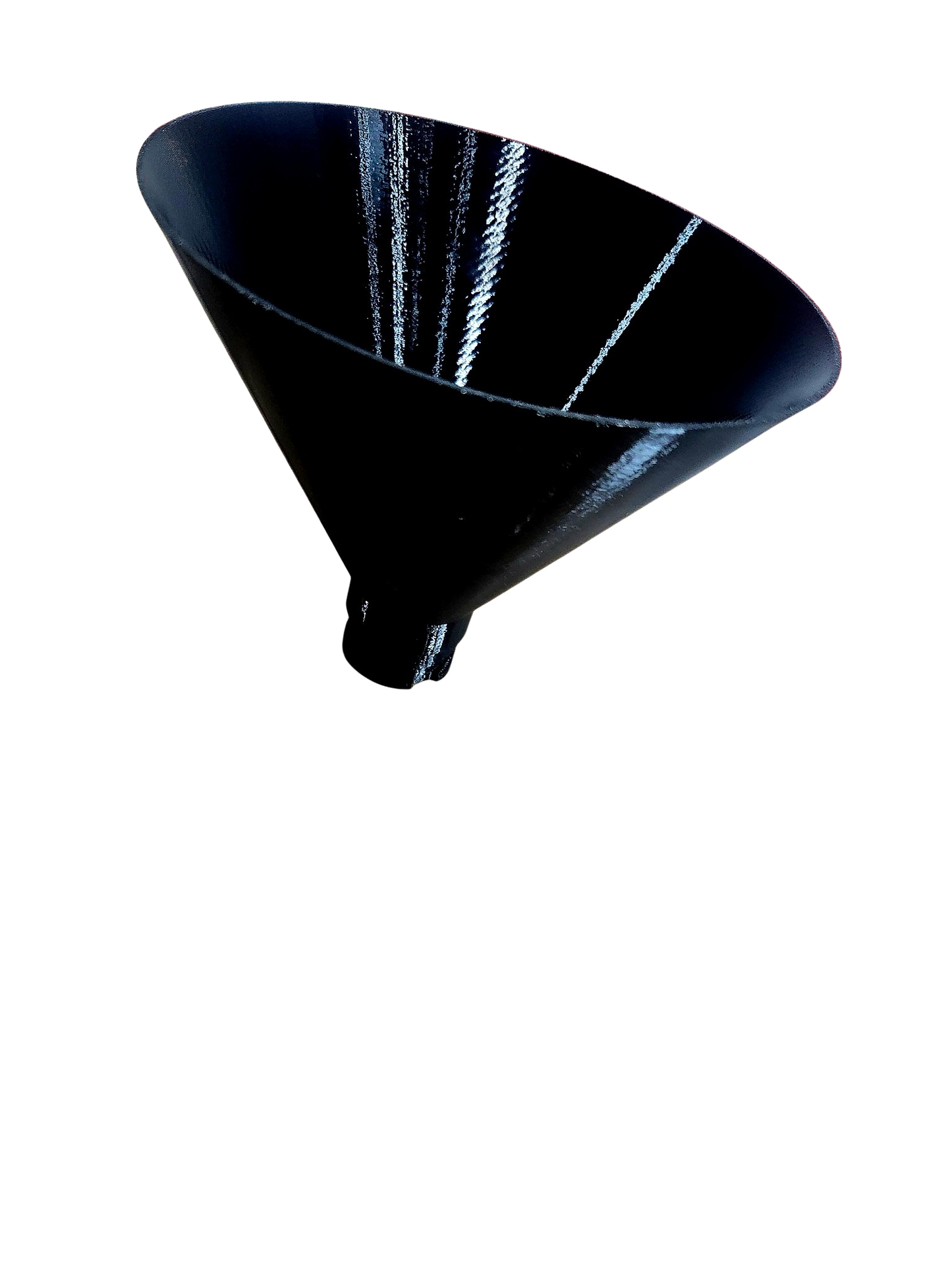 6.7L Powerstroke Thread-On Oil Funnel – No Spill, Hands-Free Oil Filling (2011-2026)