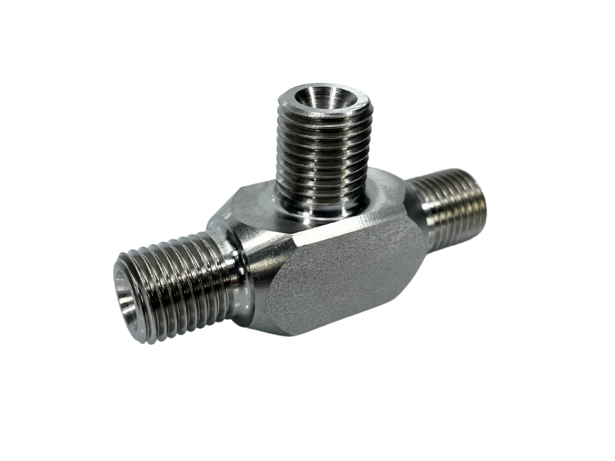 Exergy M14x1.5 Three Way T Fitting