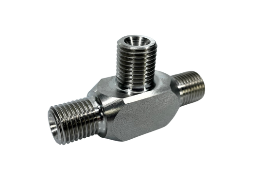Exergy M14x1.5 Three Way T Fitting