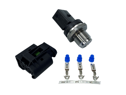 Exergy 0-2700 Bar (39 100psi) Rail Pressure Sensor w/Connector
