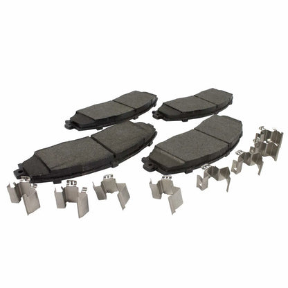 Motorcraft Front Pads - Standard Premium - Integrally Molded Organic Disc Brake Pad Set BR1680 2011-2019 6.7L Powerstroke