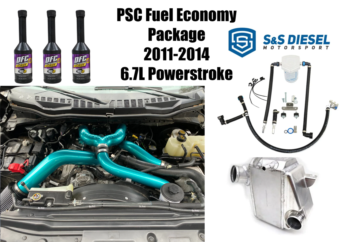 PSC Fuel Economy Package For (2011-2014) 6.7L Powerstroke