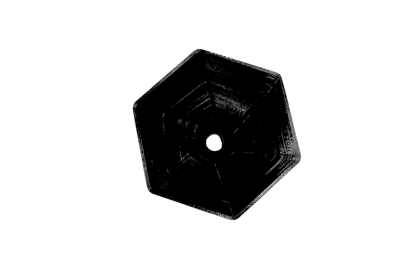 7.3L Powerstroke Thread-On Oil Funnel – No Spill, Hands-Free Oil Filling