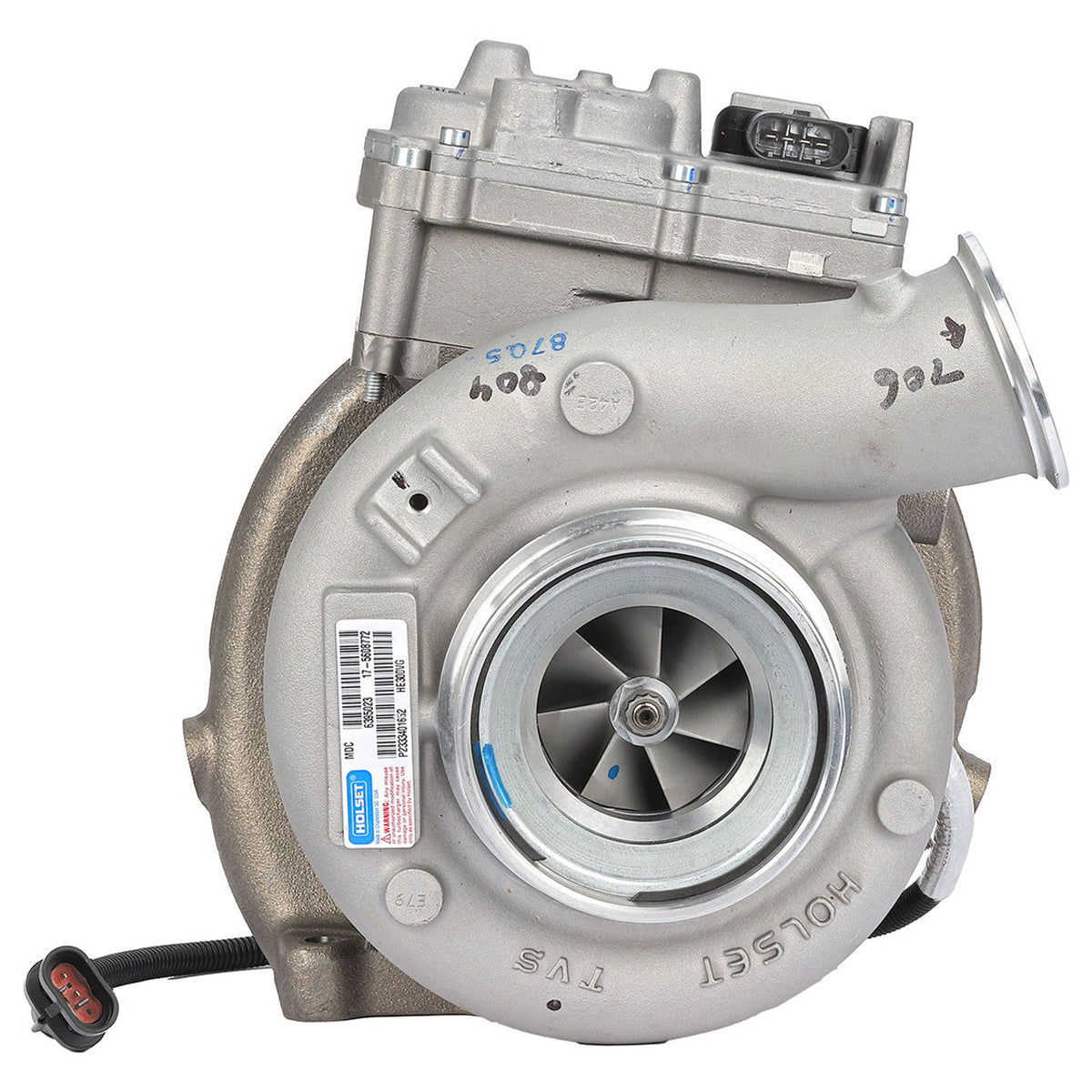 Turbo Time Genuine OEM Holset Remanufactured HE351VE Turbocharger For Cummins ISB 6.7L 3786220HX TUR-102746-HTR