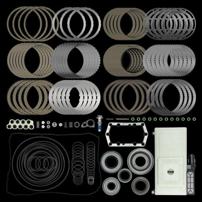 SunCoast 10R140 CATEGORY 1 RAYBESTOS REBUILD KIT, STOCK CLUTCH COUNTS, GASKETS AND FILTER