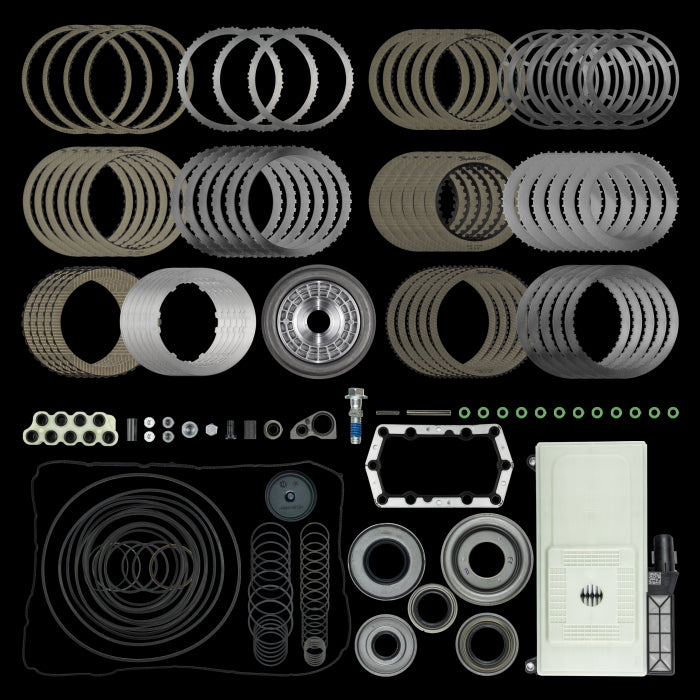 SunCoast 10R140 CATEGORY 2 RAYBESTOS REBUILD KIT WITH EXTRA CAPACITY "E", AND "F" CLUTCH PACKS