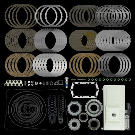 SunCoast 10R140 CATEGORY 1 BORGWARNER REBUILD KIT, STOCK CLUTCH COUNTS, GASKETS AND FILTER