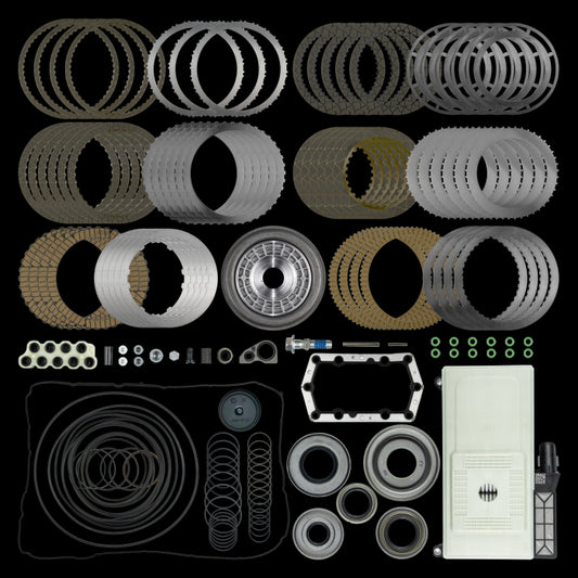 SunCoast 10R140 CATEGORY 2 BORGWARNER REBUILD KIT WITH EXTRA CAPACITY "E", AND "F" CLUTCH PACKS