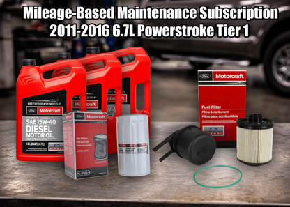 2011-2016 6.7L Powerstroke Scheduled Maintenance Program