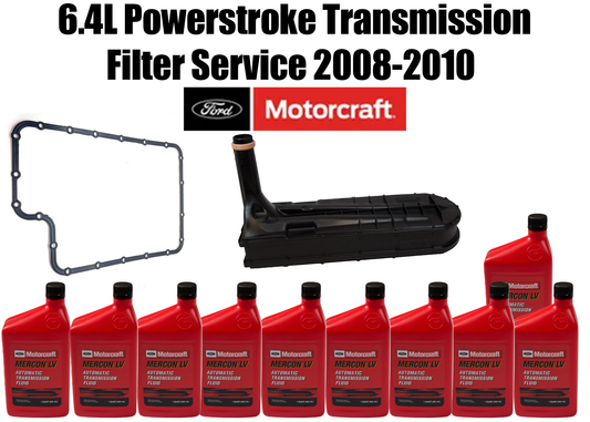6.4L Powerstroke Transmission Filter Service 2008-2010