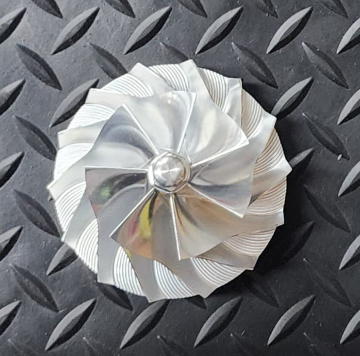 Turbo Time DROP-IN UPGRADE GXR BILLET COMPRESSOR WHEEL - 6.7L Powerstroke & 6.6L Duramax