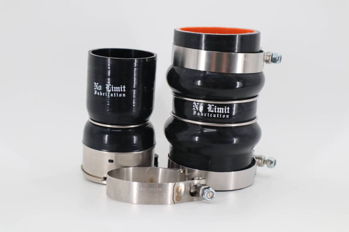 No Limit Fabrication Complete Hot Side Boot Kit for 2011 - Current, 6.7 PowerStroke