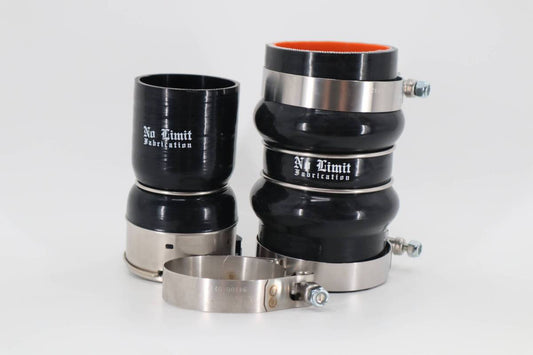 No Limit Fabrication Complete Hot Side Boot Kit for 2011 - Current, 6.7 PowerStroke