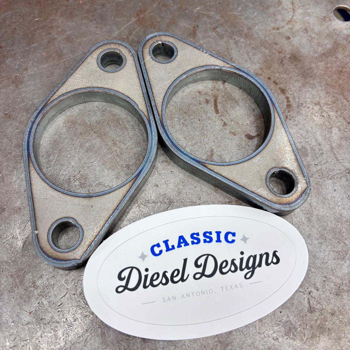 CDD 6.9/7.3 IDI Exhaust Manifold Outlet Flanges