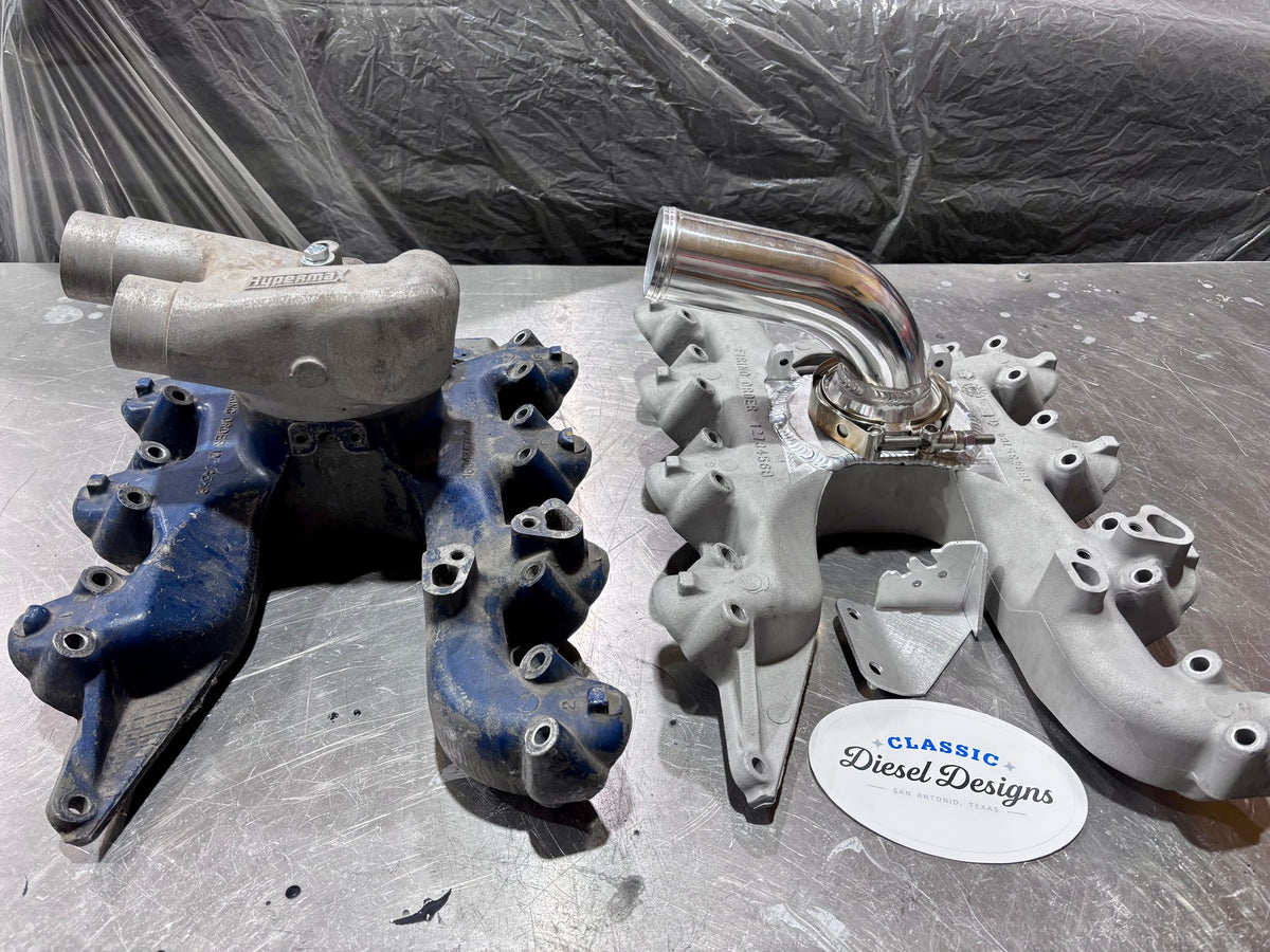 Classic Diesel Designs Hypermax Intercooler to V-banded Intake Manifold Boost Tube (Add-On)