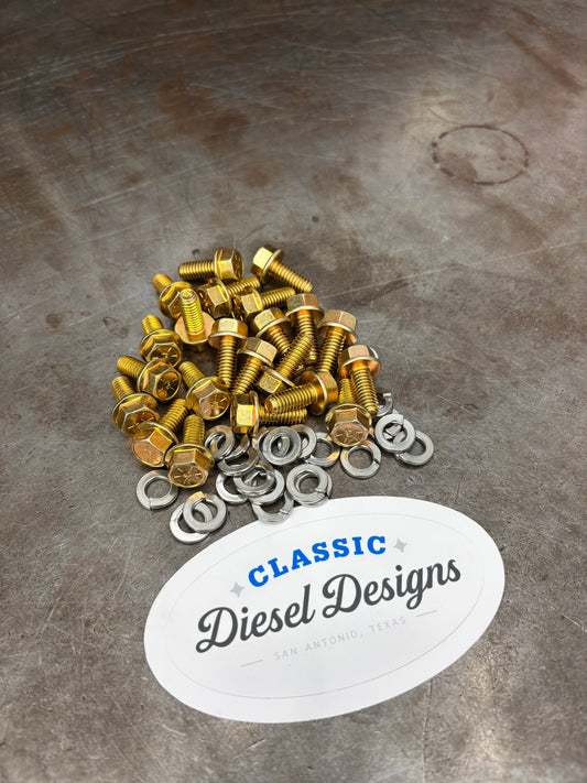CDD 6.9/7.3 IDI Oil Pan Hardware Kit