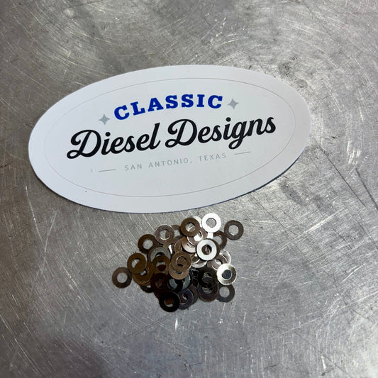 Classic Diesel Designs 6.9/7.3 IDI Injector Shim Kits