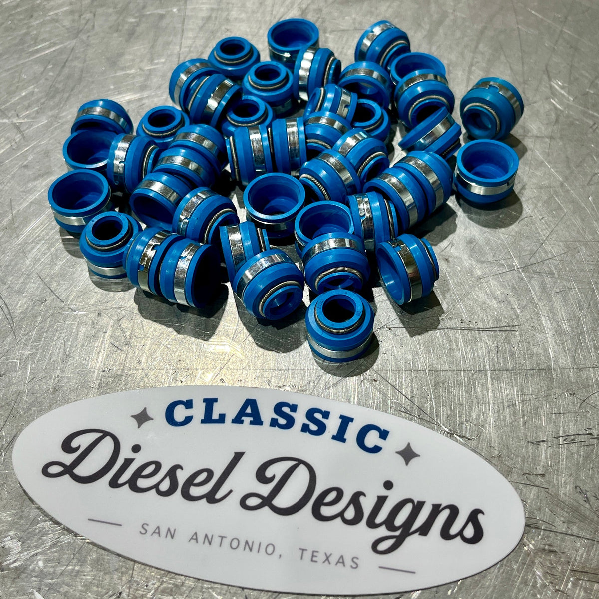 Classic Diesel Designs 6.9/7.3 IDI Valve Stem Seal Set (x20 Seals)