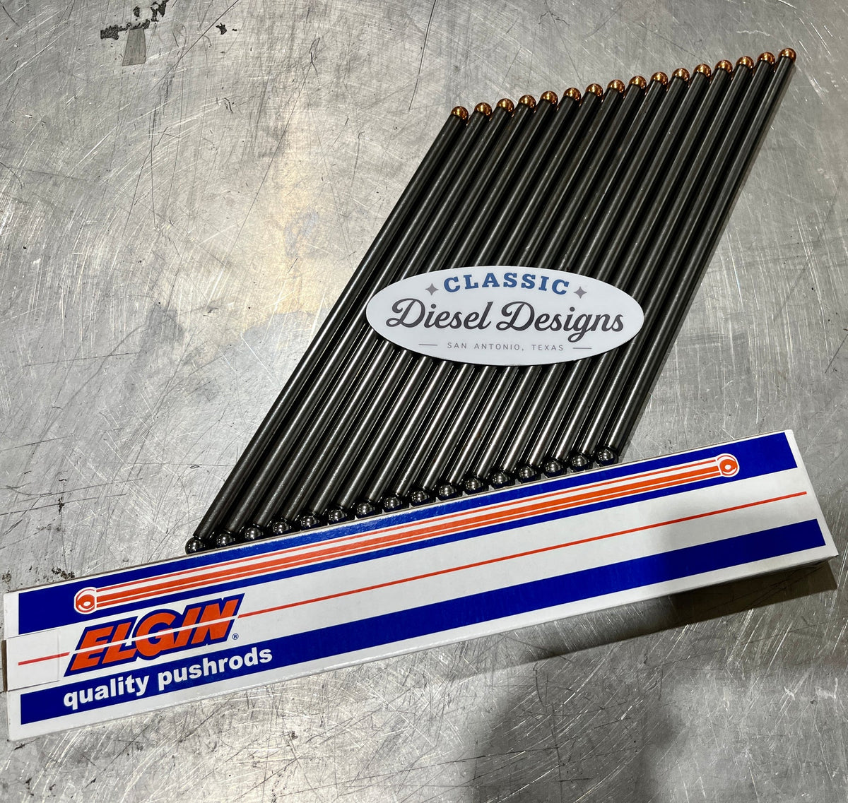 Classic Diesel Designs 6.9/7.3 IDI OEM Pushrod Sets (All New USA Made)