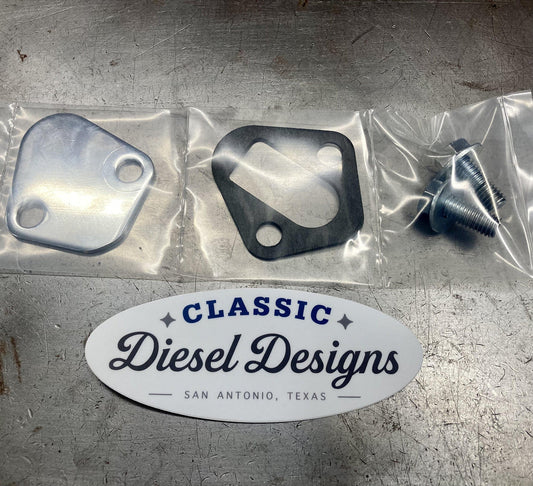 Classic Diesel Designs 6.9/7.3 IDI Fuel Pump Delete Kit