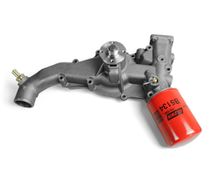 DieselSite Water Pump with Coolant Filter — 1999–2003 7.3L Powerstroke — Basic kit